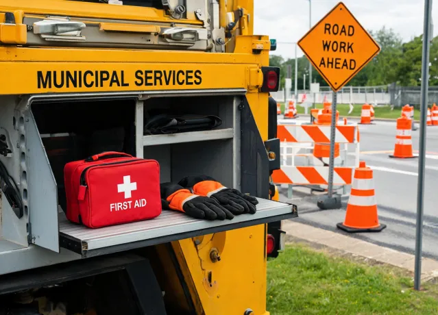 Utilities first aid supplies