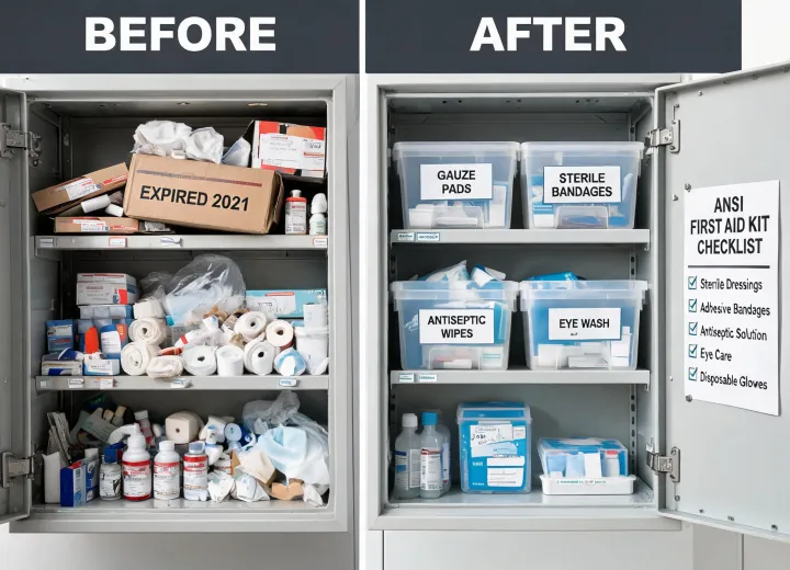Manufacturing first aid cabinet case